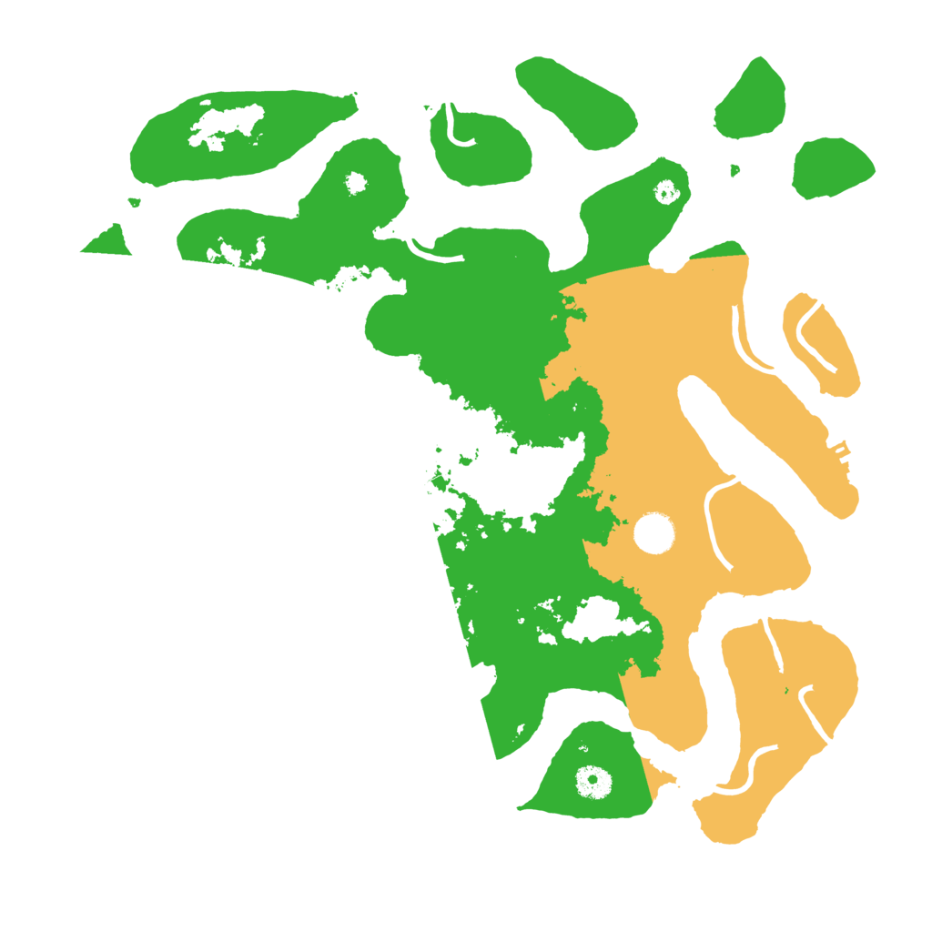 Biome Rust Map: Procedural Map, Size: 4000, Seed: 1281103509