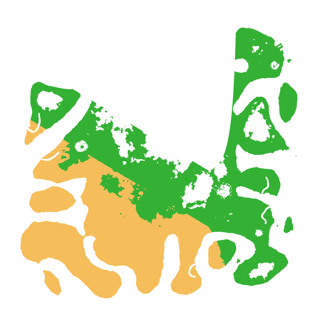 Biome Rust Map: Procedural Map, Size: 4000, Seed: 24915367