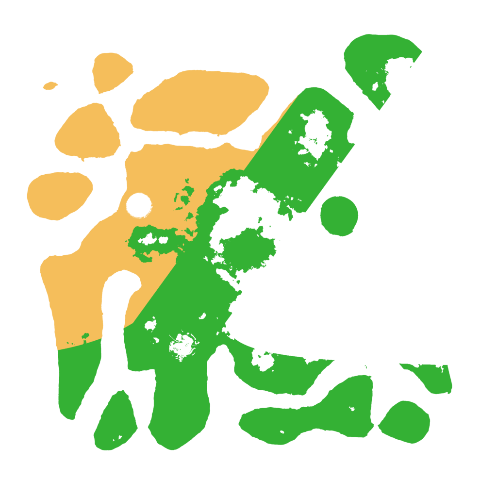 Biome Rust Map: Barren, Size: 3500, Seed: 2235510