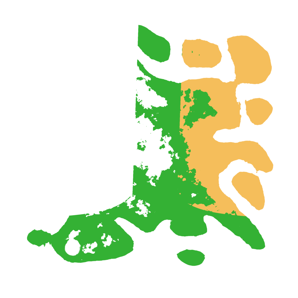 Biome Rust Map: Barren, Size: 3500, Seed: 1574075