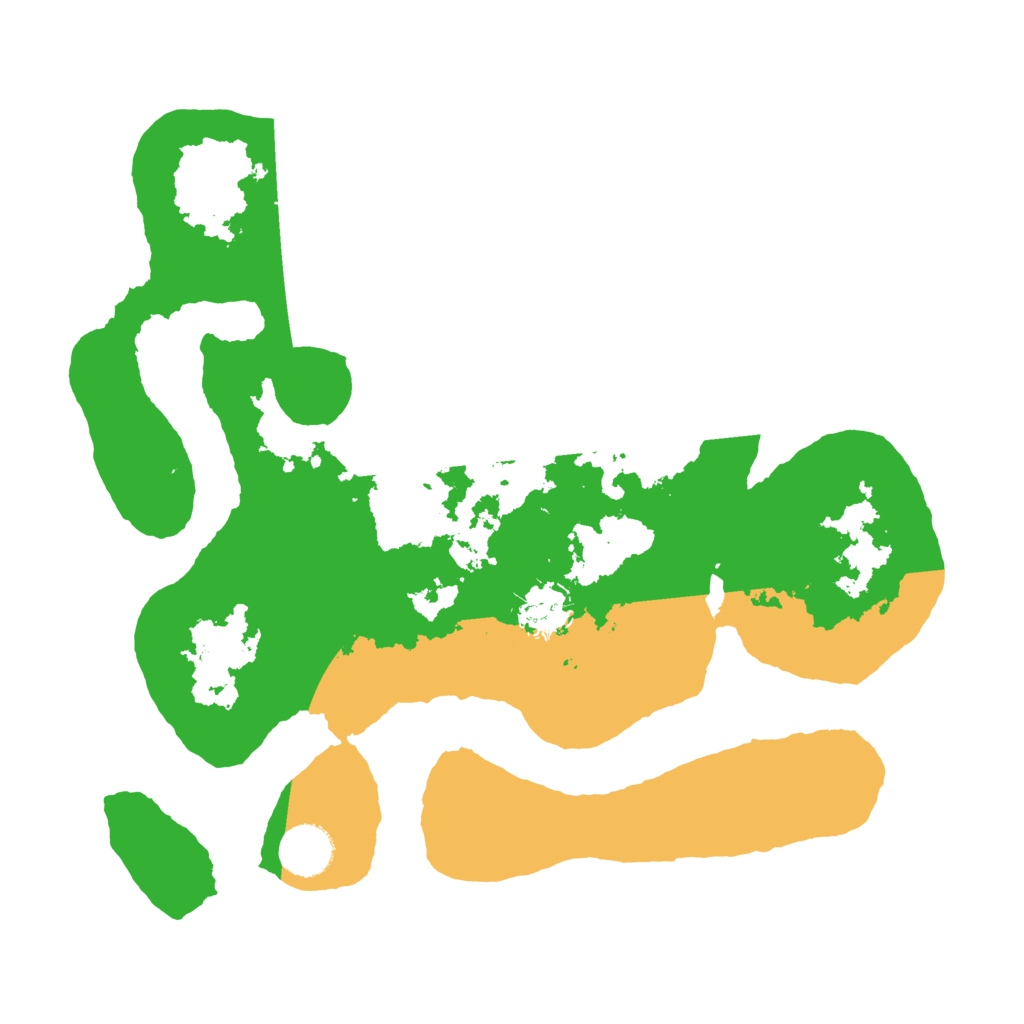 Biome Rust Map: Barren, Size: 3500, Seed: 2674893