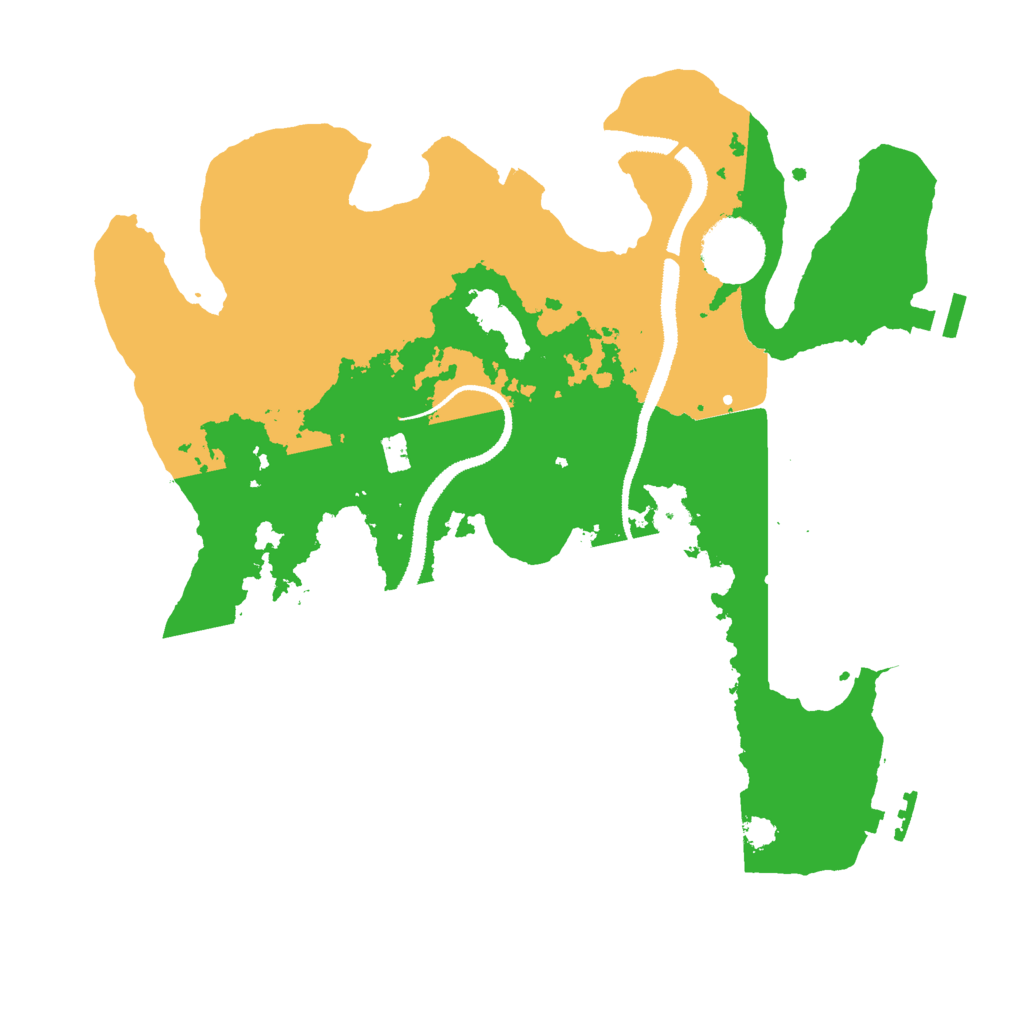 Biome Rust Map: Procedural Map, Size: 3000, Seed: 894301453