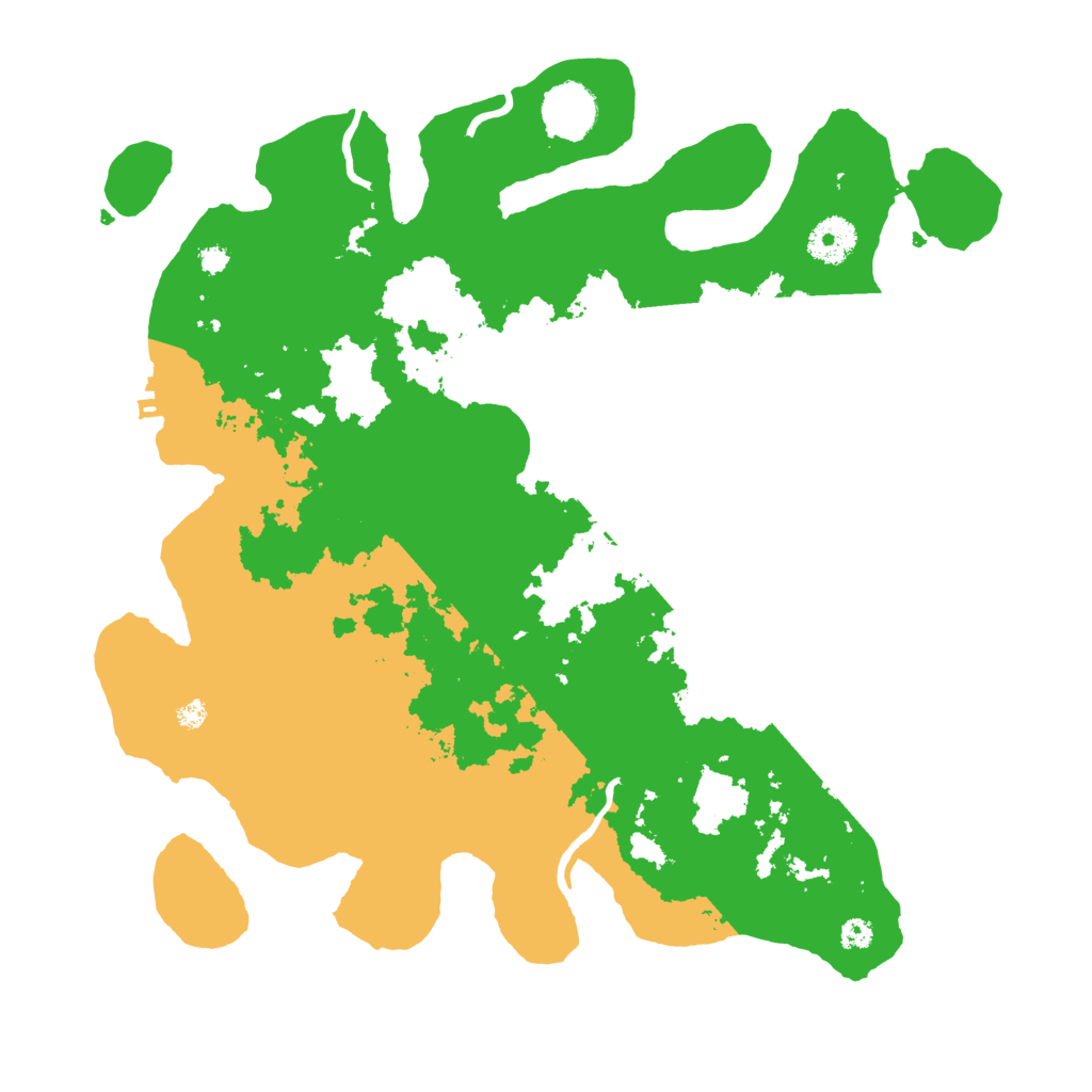 Biome Rust Map: Procedural Map, Size: 3500, Seed: 147