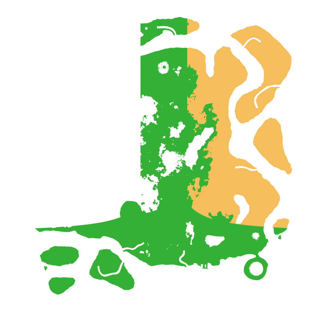 Biome Rust Map: Procedural Map, Size: 4000, Seed: 276998