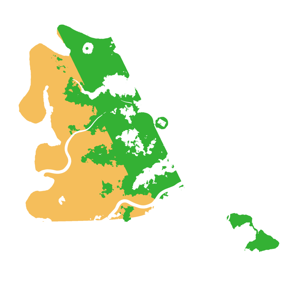 Biome Rust Map: Procedural Map, Size: 4000, Seed: 6410321