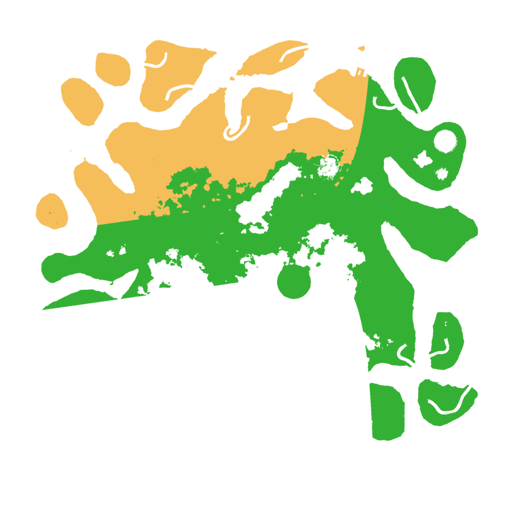 Biome Rust Map: Procedural Map, Size: 4000, Seed: 2492565