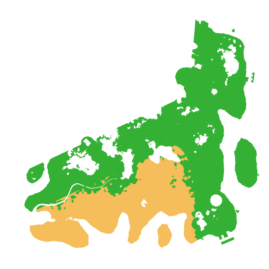 Biome Rust Map: Procedural Map, Size: 4000, Seed: 7067082