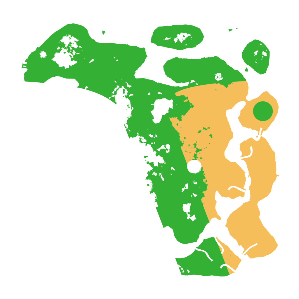 Biome Rust Map: Procedural Map, Size: 4000, Seed: 17846359