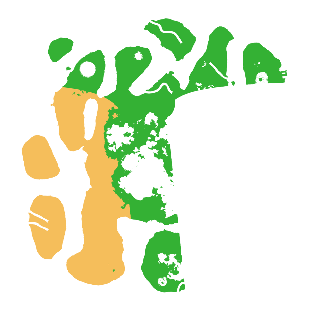 Biome Rust Map: Procedural Map, Size: 3500, Seed: 5280433