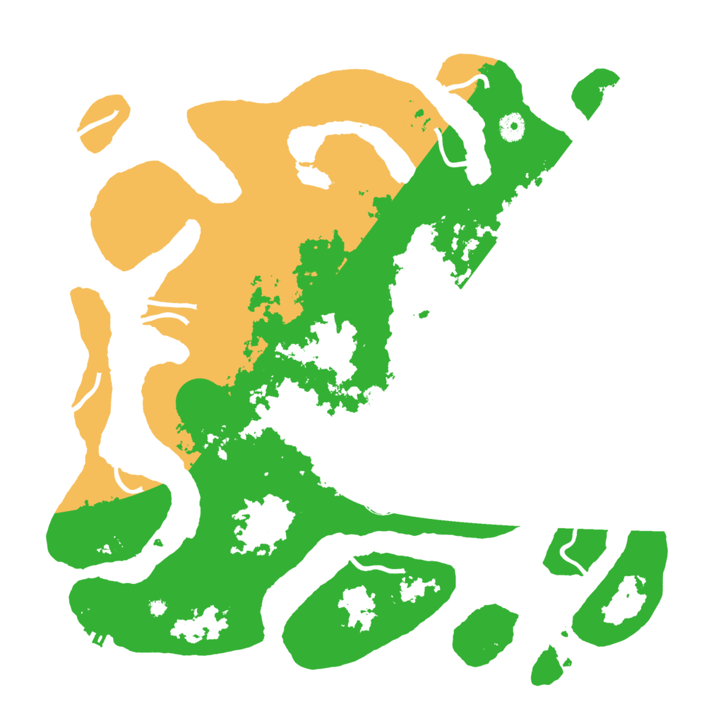 Biome Rust Map: Procedural Map, Size: 4000, Seed: 5370969