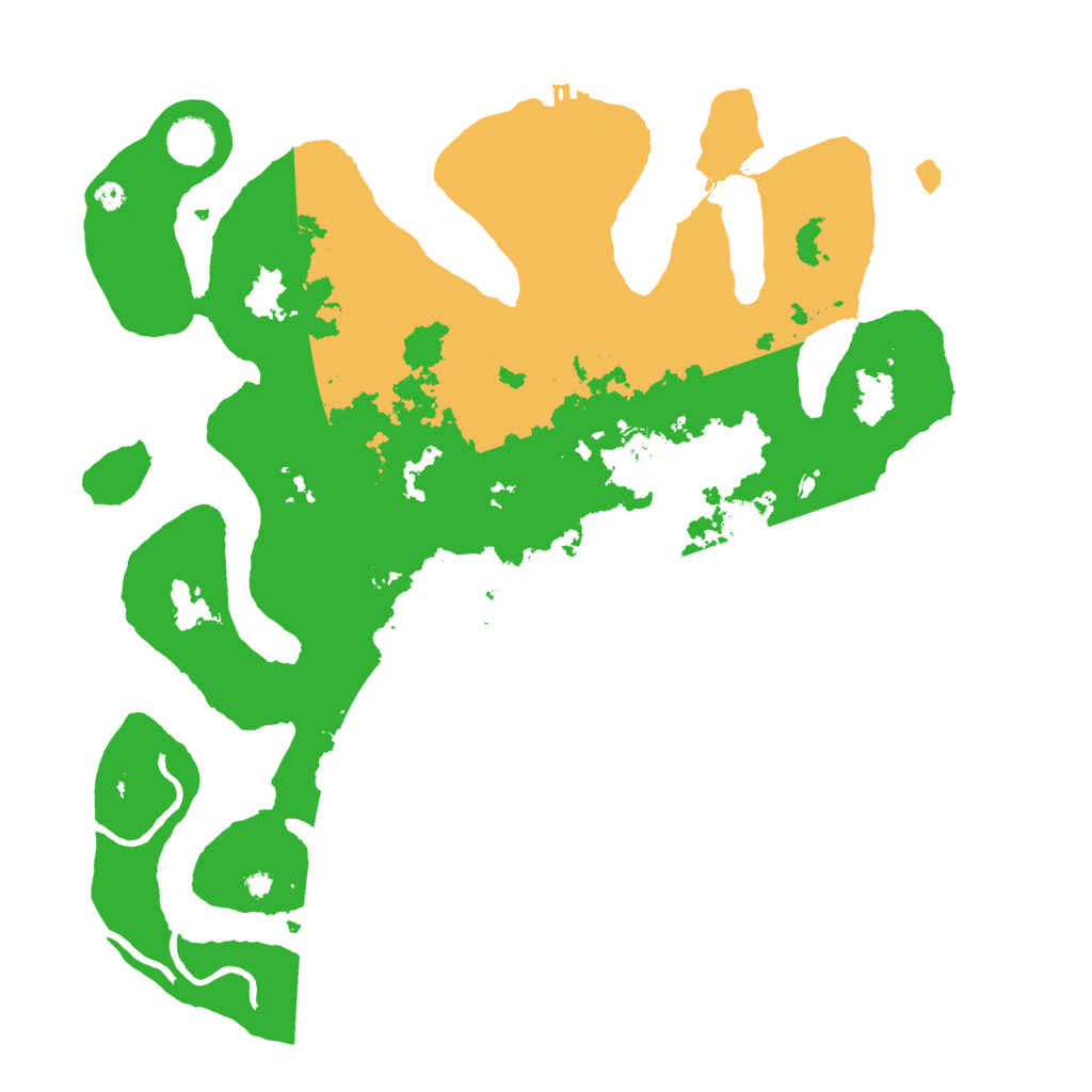 Biome Rust Map: Procedural Map, Size: 4000, Seed: 2982076