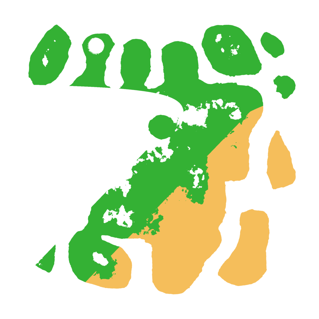 Biome Rust Map: Barren, Size: 3500, Seed: 2303344