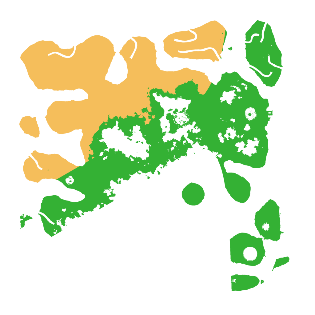 Biome Rust Map: Procedural Map, Size: 4000, Seed: 3853062