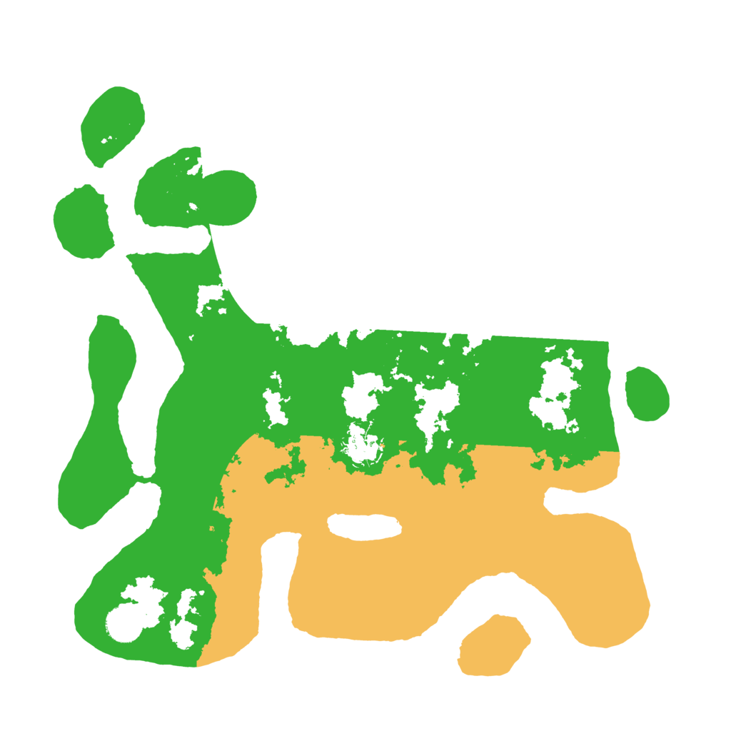 Biome Rust Map: Barren, Size: 3500, Seed: 3026208