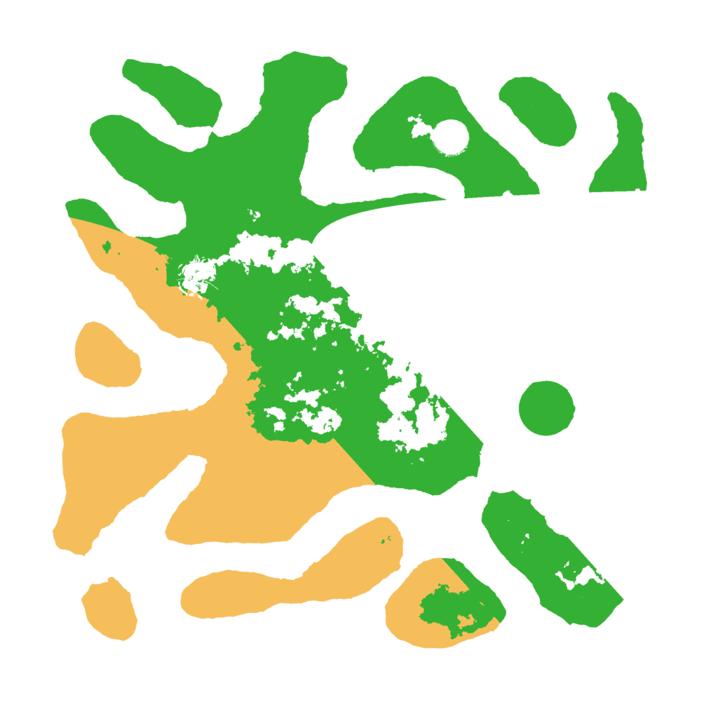 Biome Rust Map: Barren, Size: 3500, Seed: 4481779