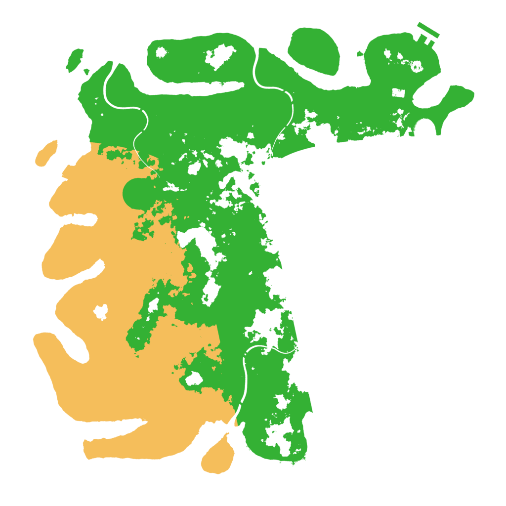 Biome Rust Map: Procedural Map, Size: 4250, Seed: 1108481859