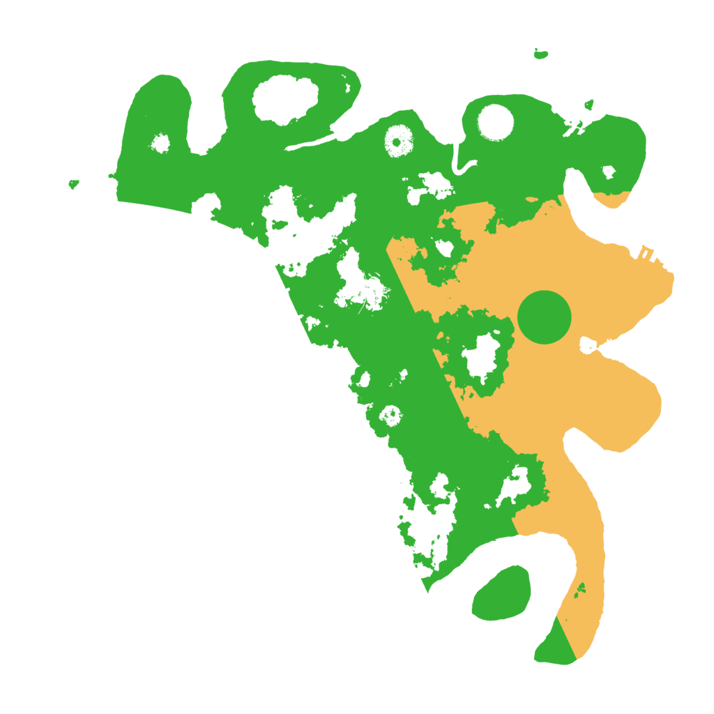 Biome Rust Map: Procedural Map, Size: 3500, Seed: 5253284