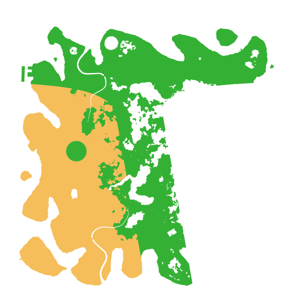 Biome Rust Map: Procedural Map, Size: 4000, Seed: 3441203