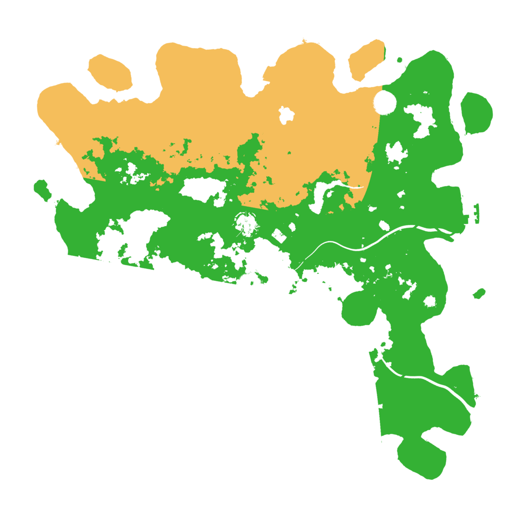 Biome Rust Map: Procedural Map, Size: 4000, Seed: 3668104