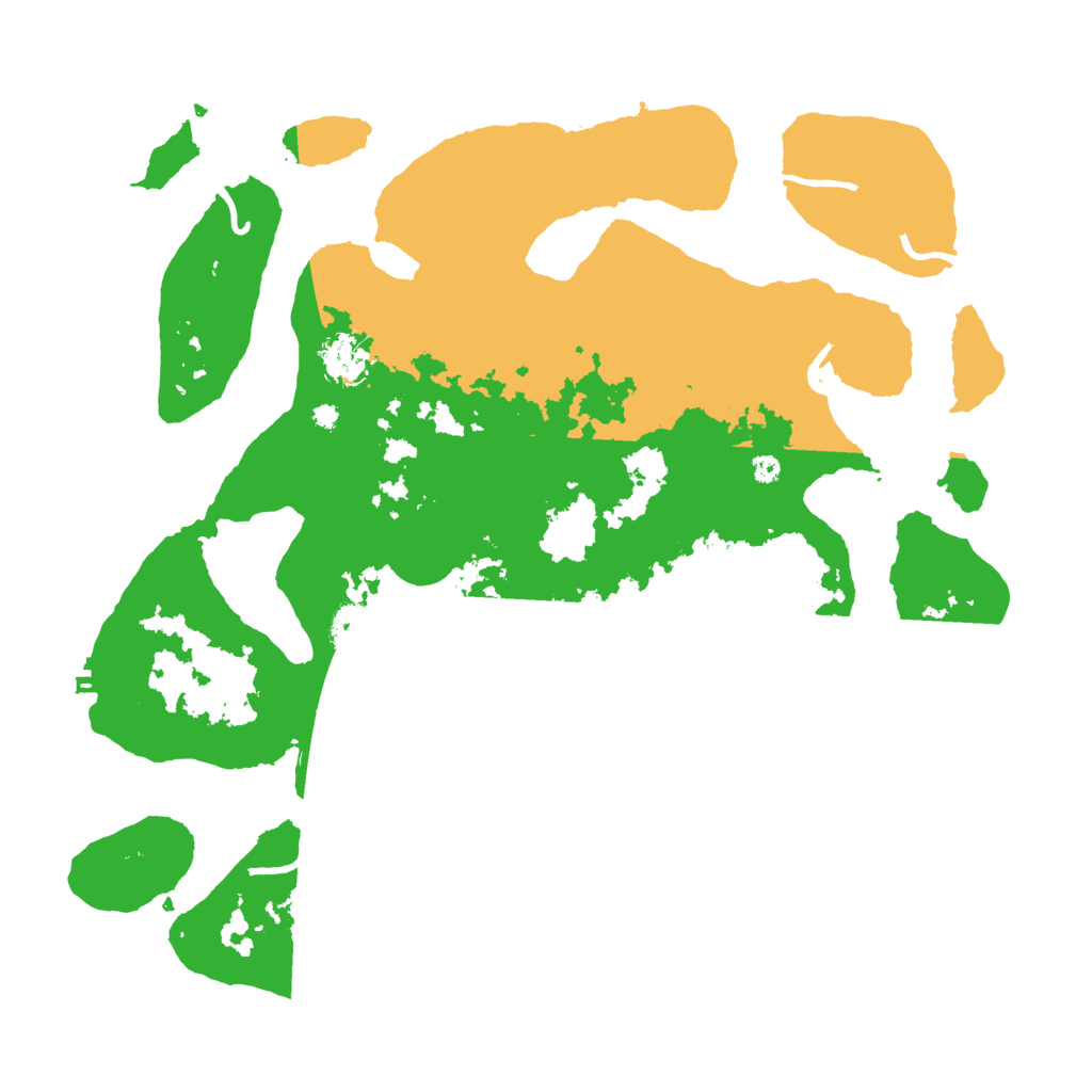 Biome Rust Map: Procedural Map, Size: 4000, Seed: 5051629