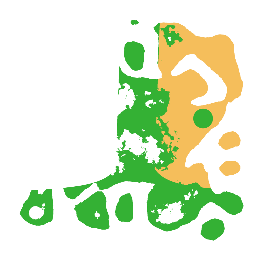 Biome Rust Map: Barren, Size: 3500, Seed: 908102