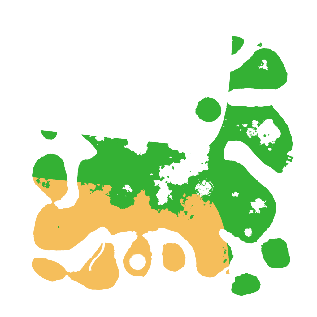 Biome Rust Map: Procedural Map, Size: 3500, Seed: 2206467
