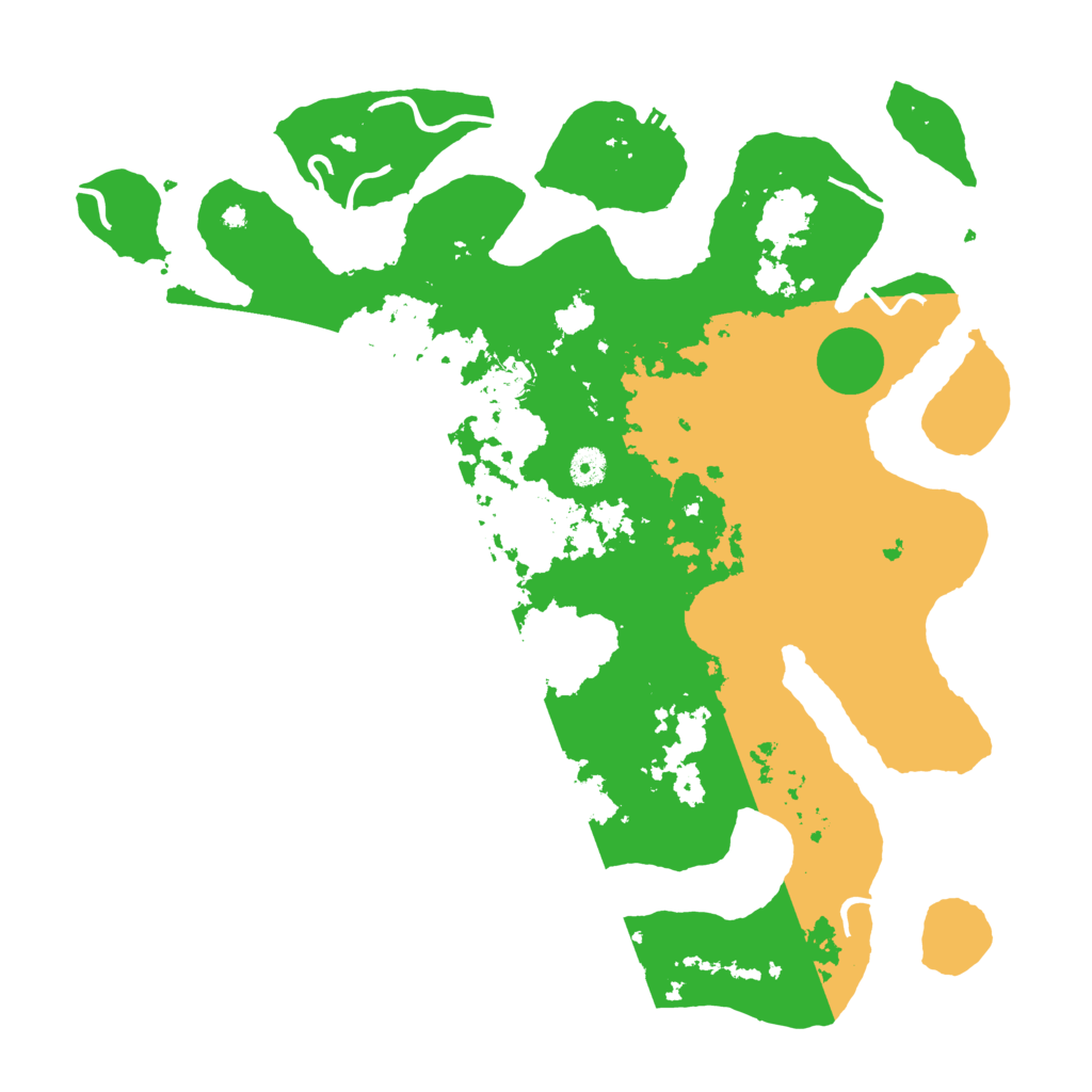 Biome Rust Map: Procedural Map, Size: 4300, Seed: 602312510