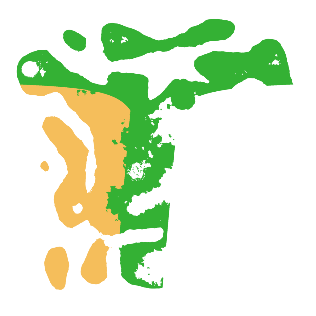 Biome Rust Map: Barren, Size: 3500, Seed: 493012