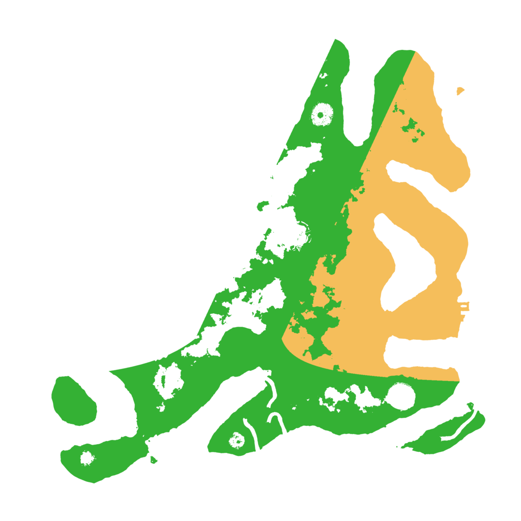 Biome Rust Map: Procedural Map, Size: 3500, Seed: 2313850