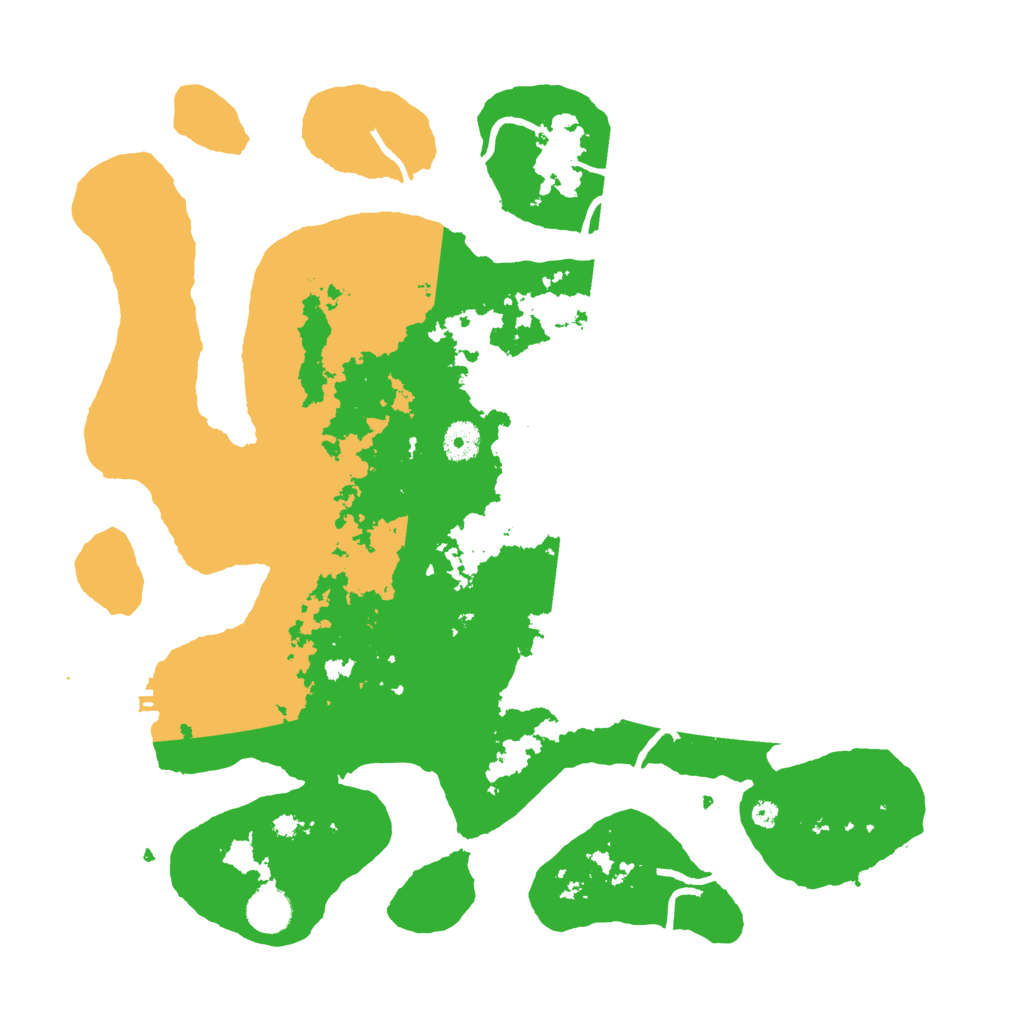 Biome Rust Map: Procedural Map, Size: 4000, Seed: 3739264