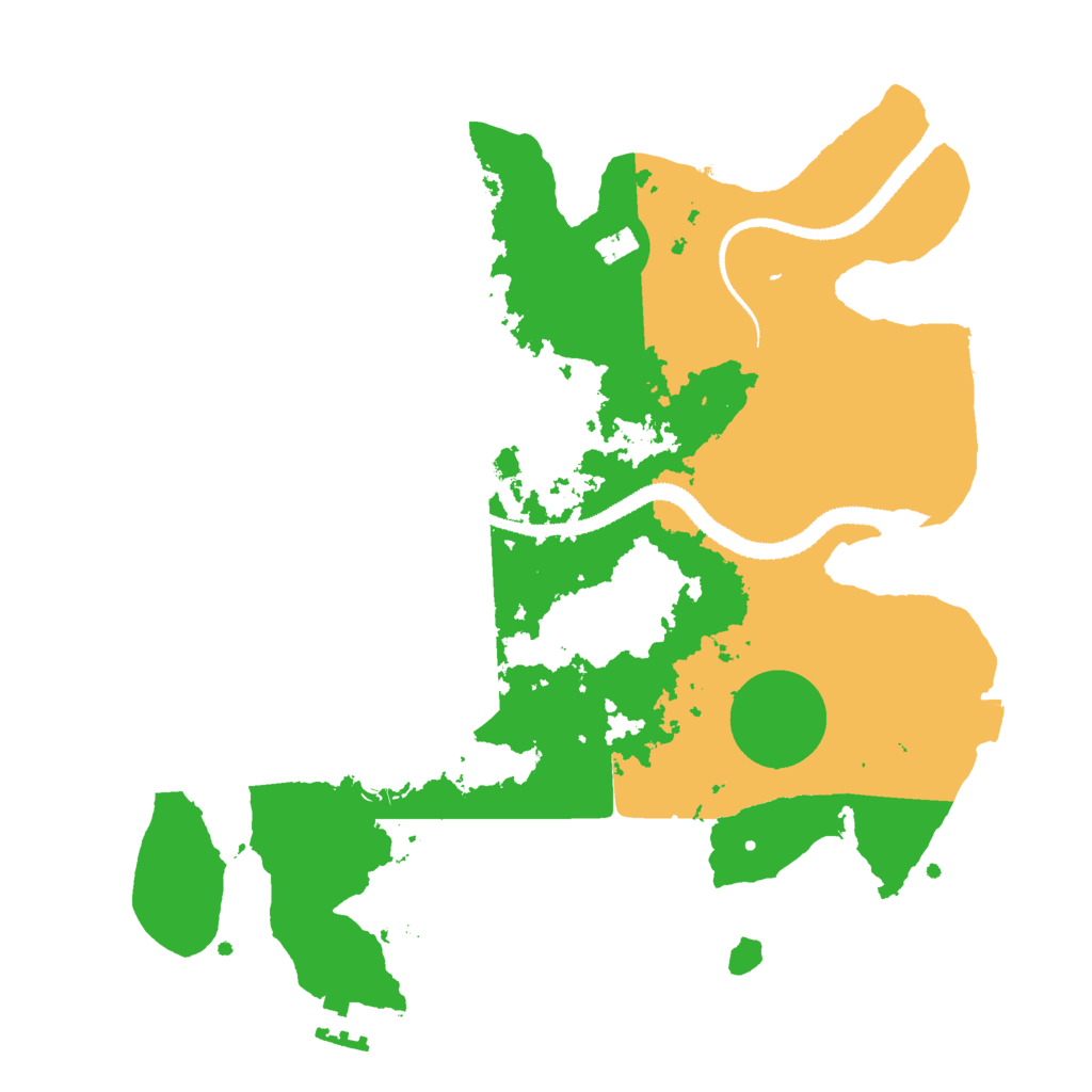 Biome Rust Map: Procedural Map, Size: 3000, Seed: 737374089