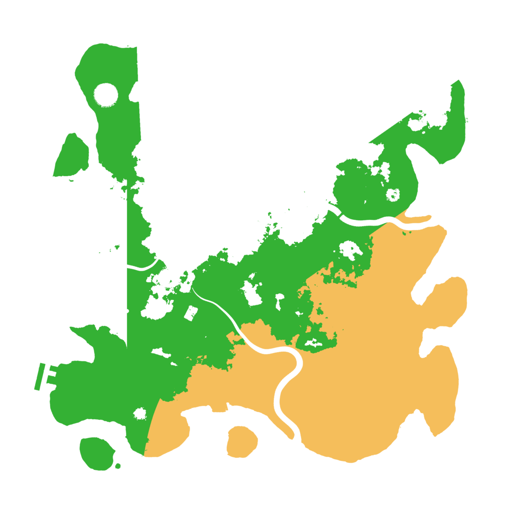 Biome Rust Map: Procedural Map, Size: 3750, Seed: 3197223