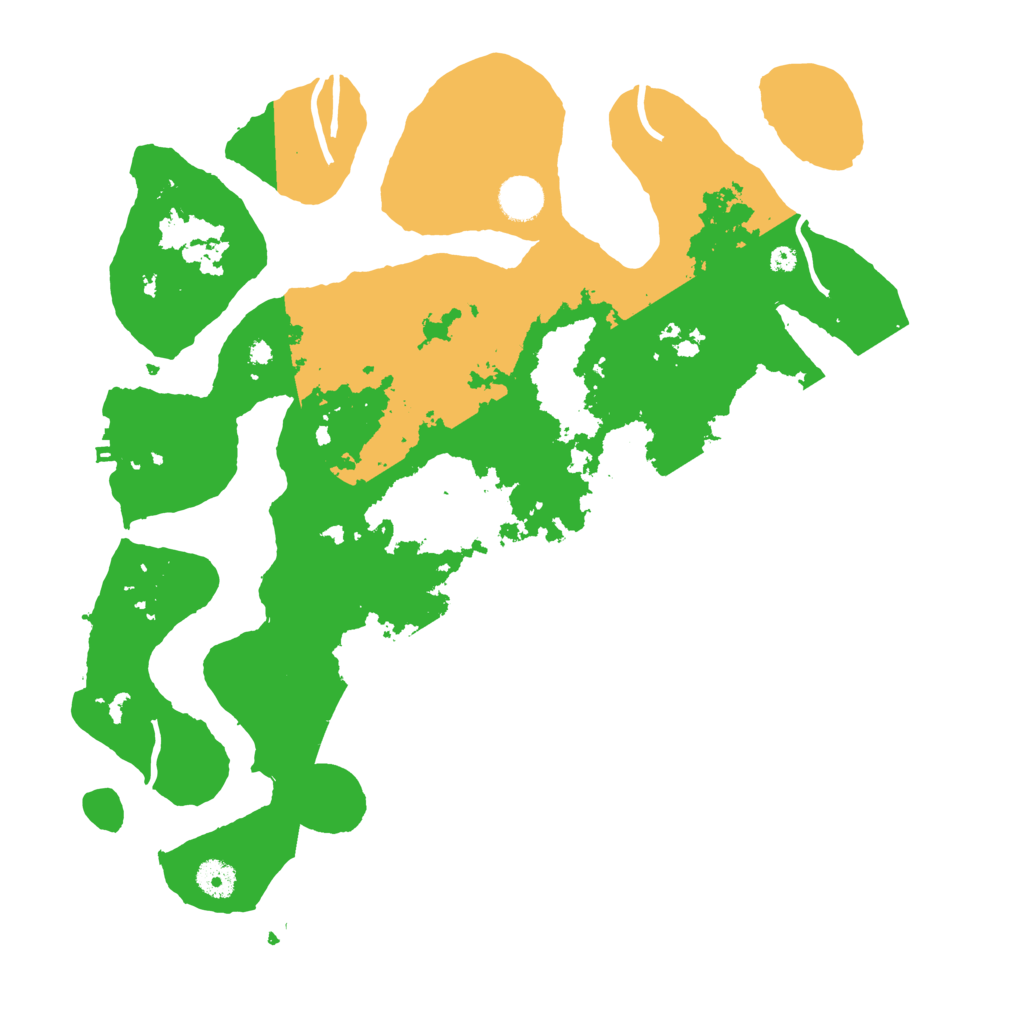 Biome Rust Map: Procedural Map, Size: 4000, Seed: 1843068