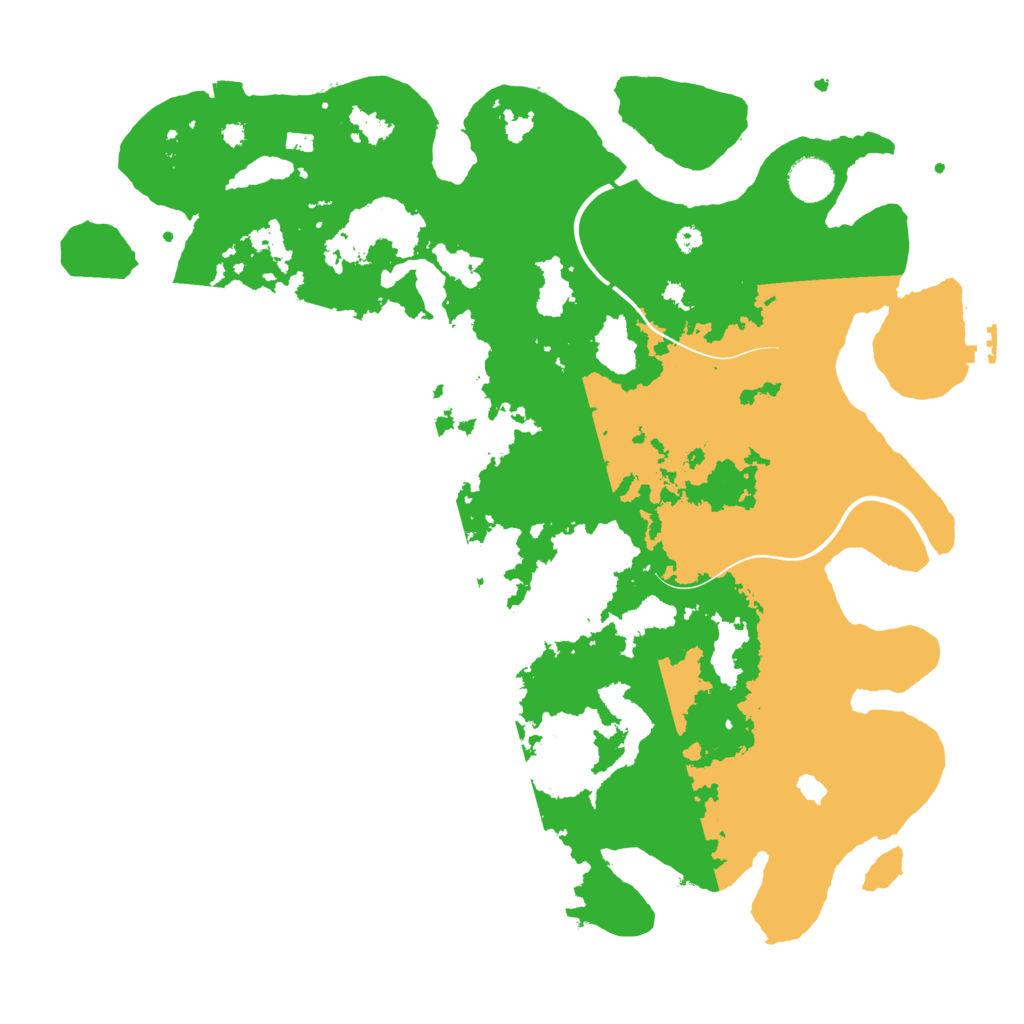 Biome Rust Map: Procedural Map, Size: 4000, Seed: 4663538