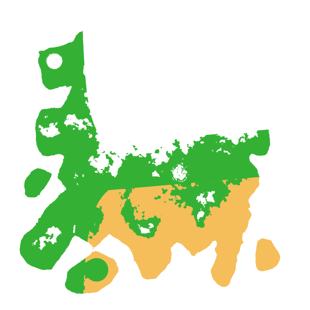 Biome Rust Map: Barren, Size: 3500, Seed: 3612913