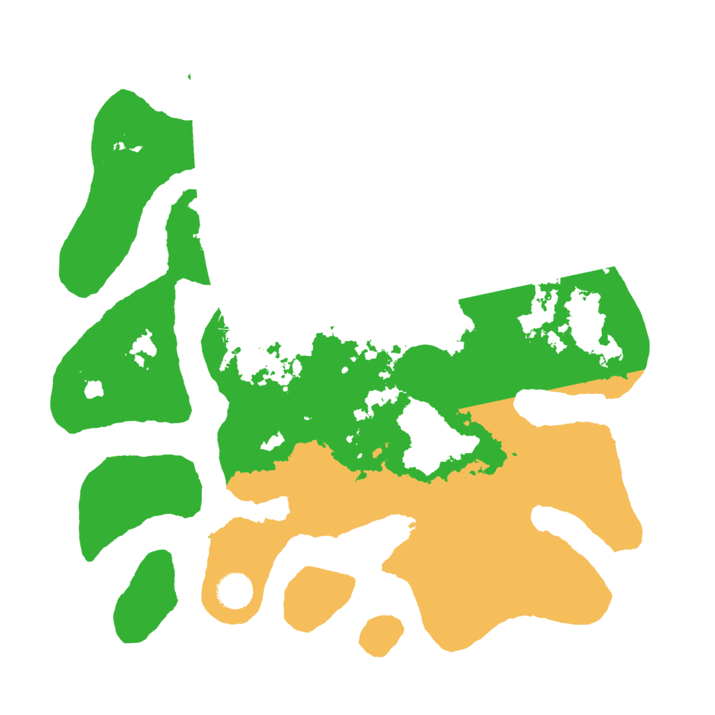 Biome Rust Map: Barren, Size: 3500, Seed: 1285162