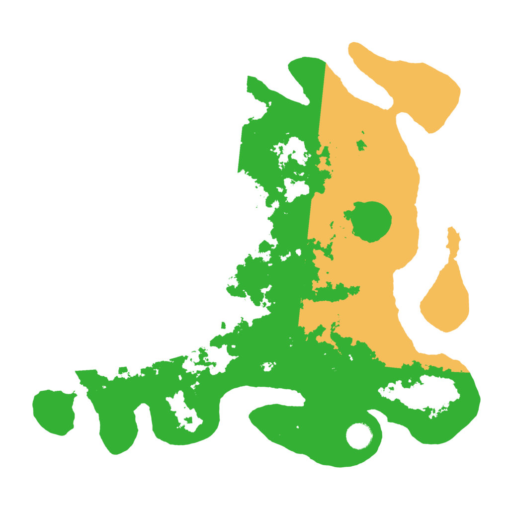 Biome Rust Map: Barren, Size: 3500, Seed: 2210175