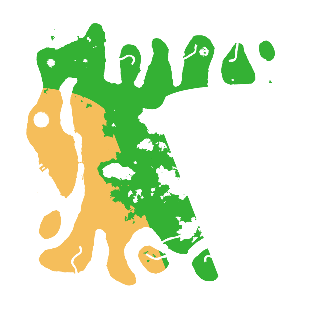 Biome Rust Map: Procedural Map, Size: 3550, Seed: 935060