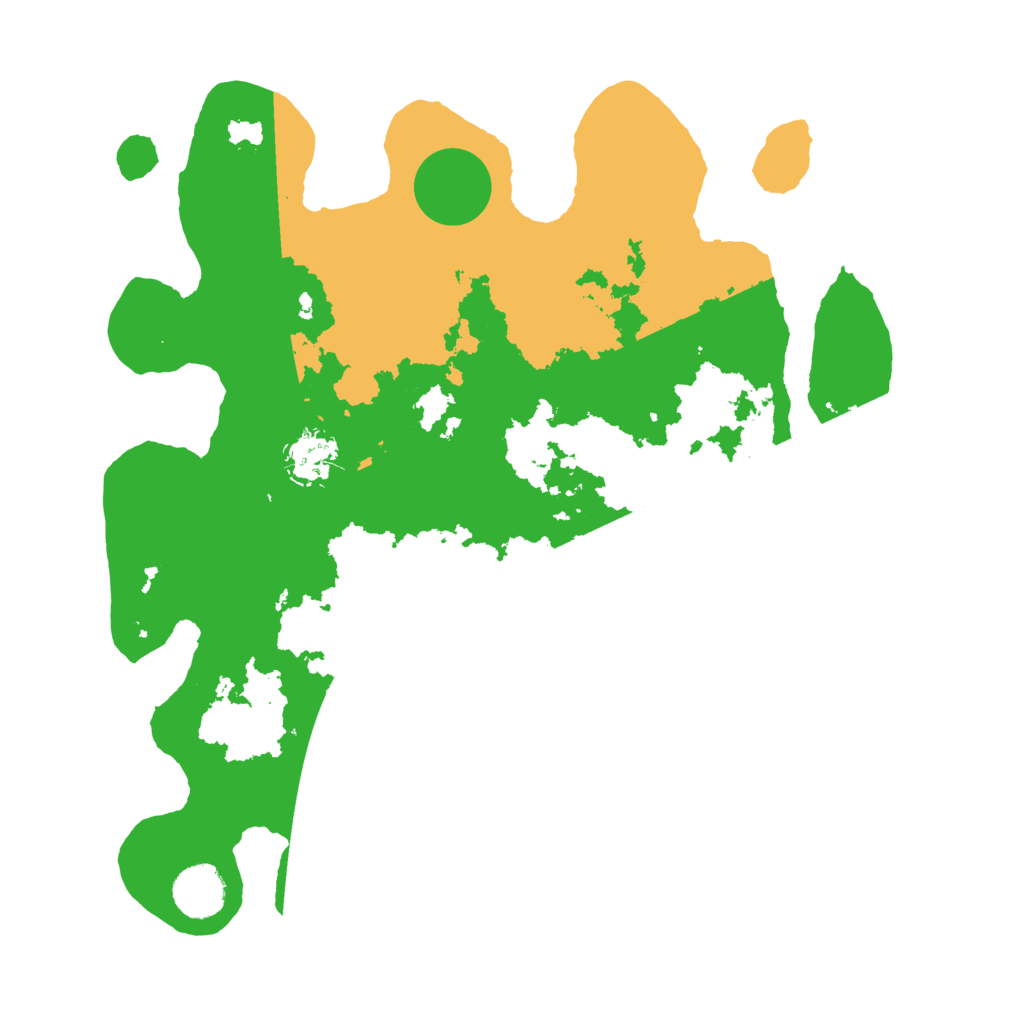 Biome Rust Map: Barren, Size: 3500, Seed: 859324