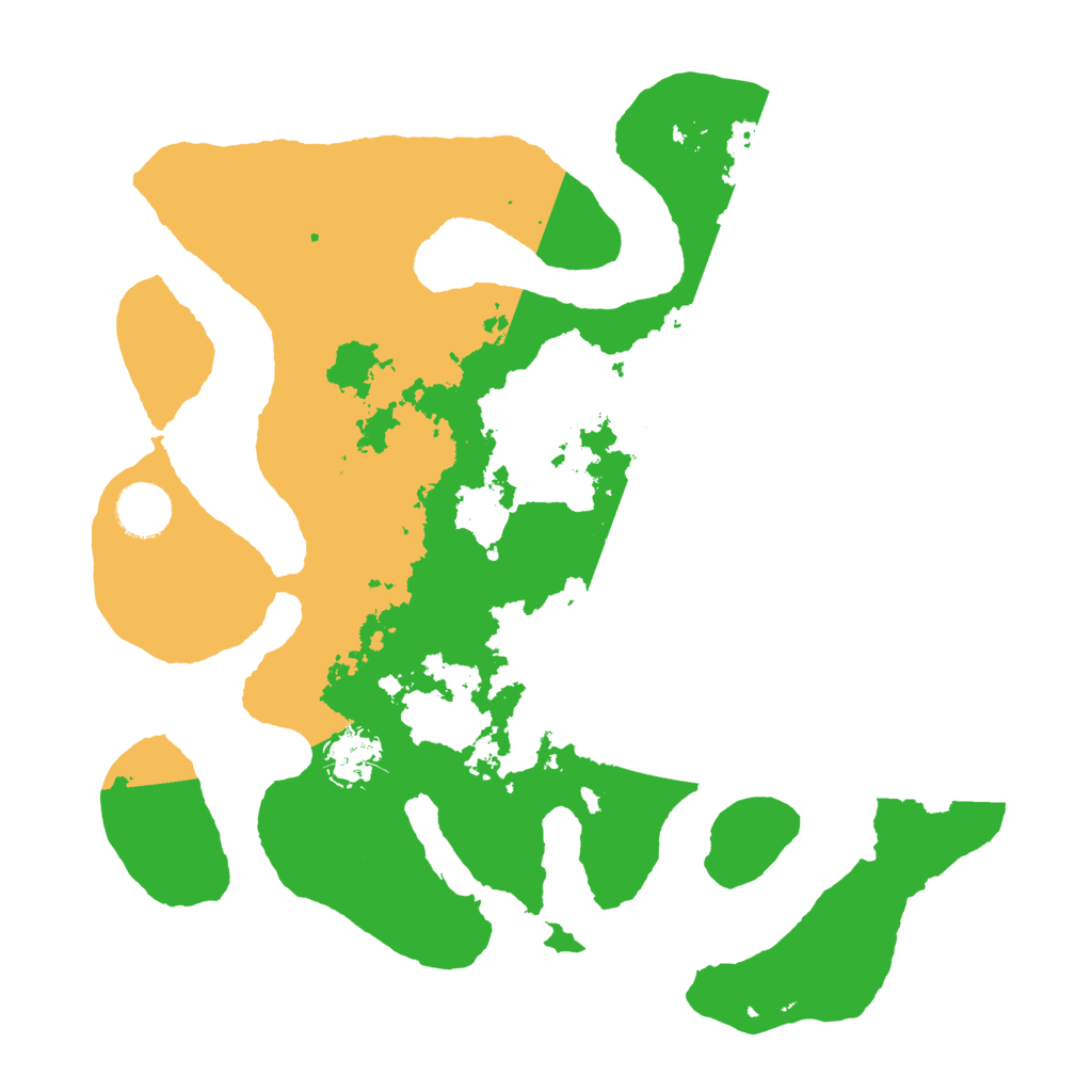 Biome Rust Map: Barren, Size: 3500, Seed: 5616249