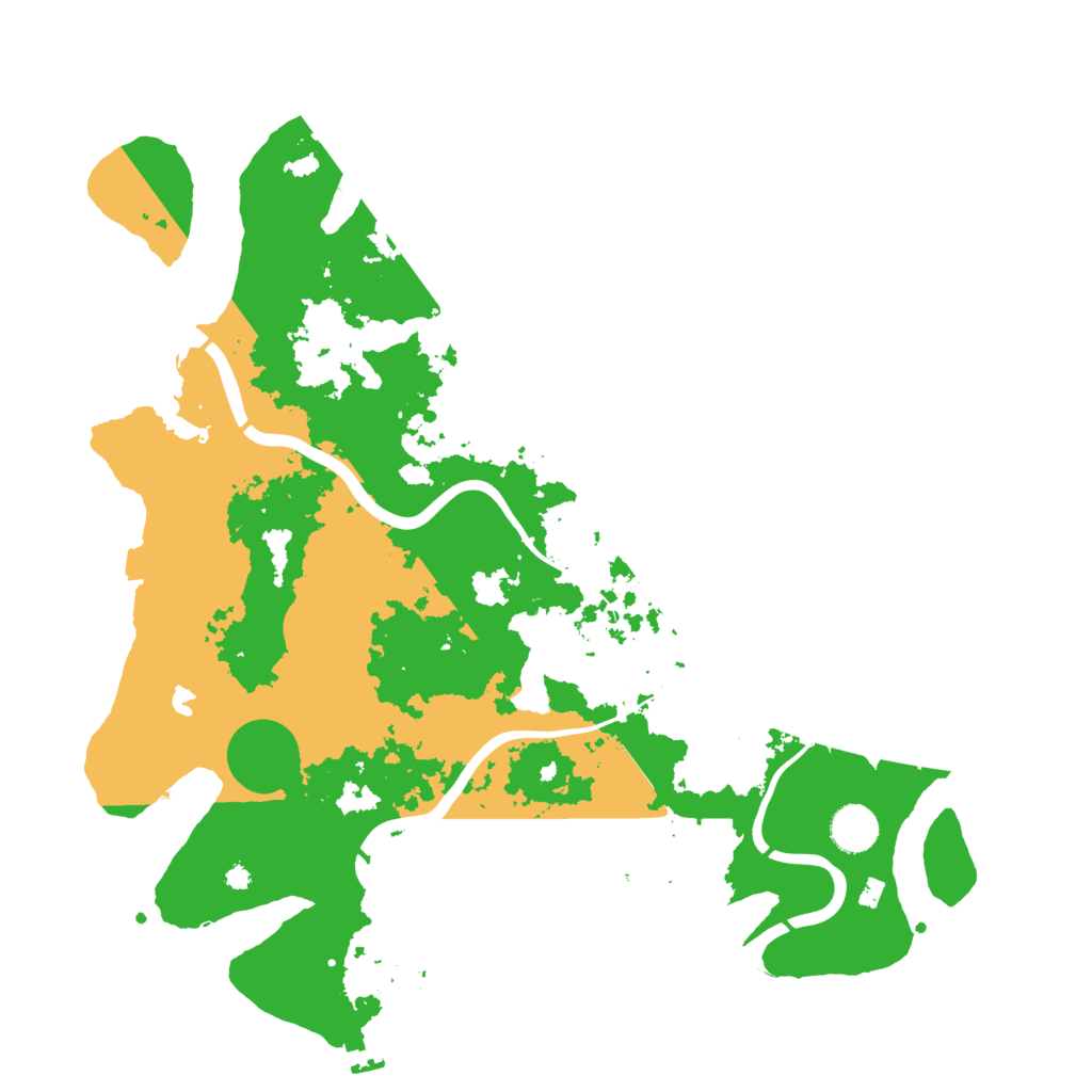 Biome Rust Map: Procedural Map, Size: 4000, Seed: 4079992
