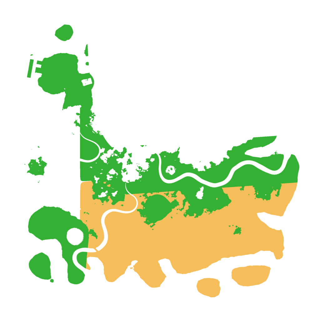 Biome Rust Map: Procedural Map, Size: 3500, Seed: 2297689
