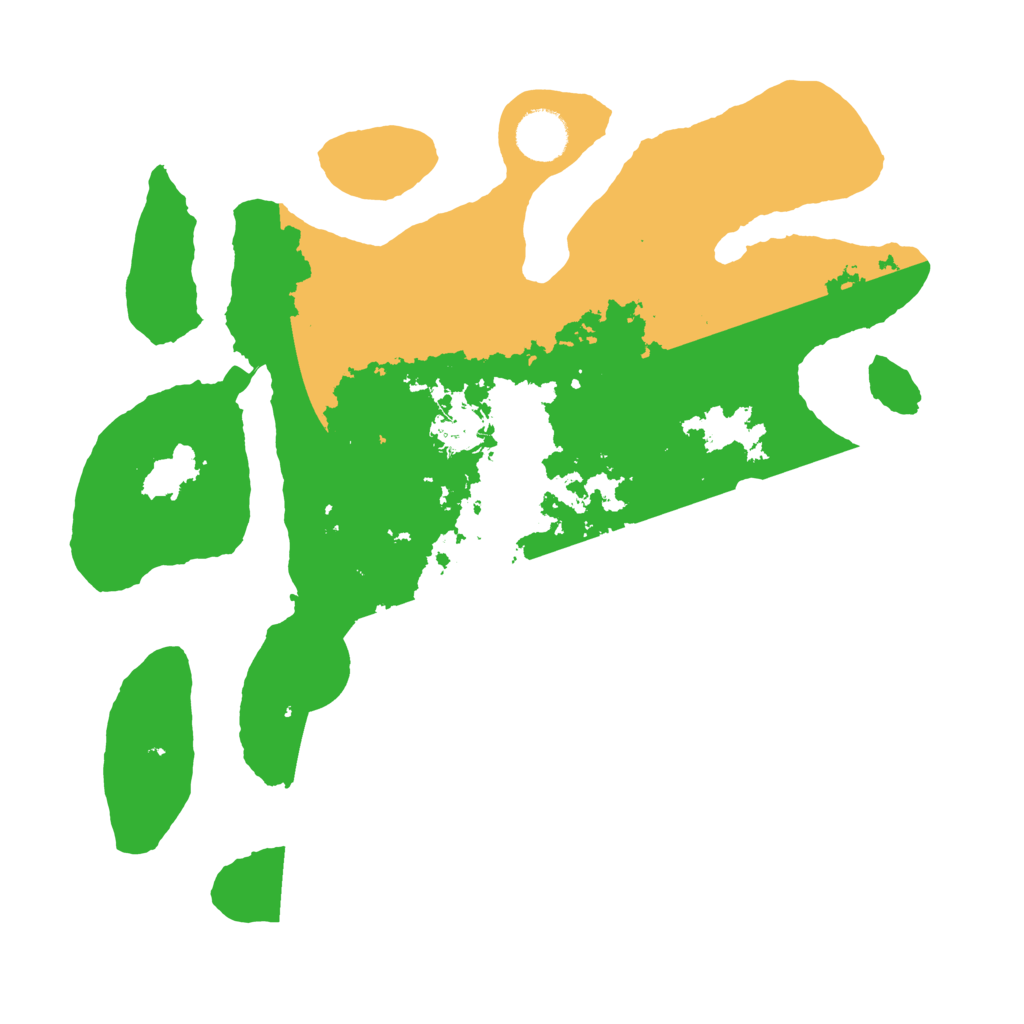 Biome Rust Map: Barren, Size: 3500, Seed: 3569806