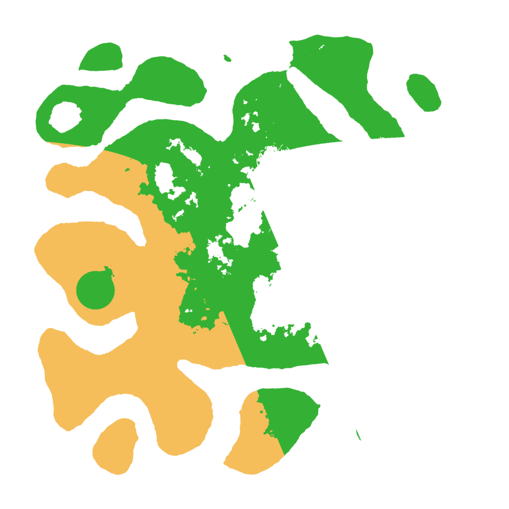 Biome Rust Map: Barren, Size: 3500, Seed: 4656867