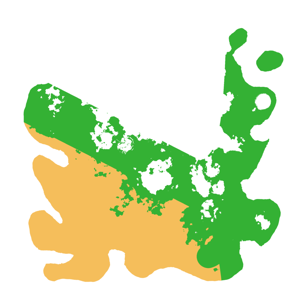 Biome Rust Map: Barren, Size: 3500, Seed: 179585616