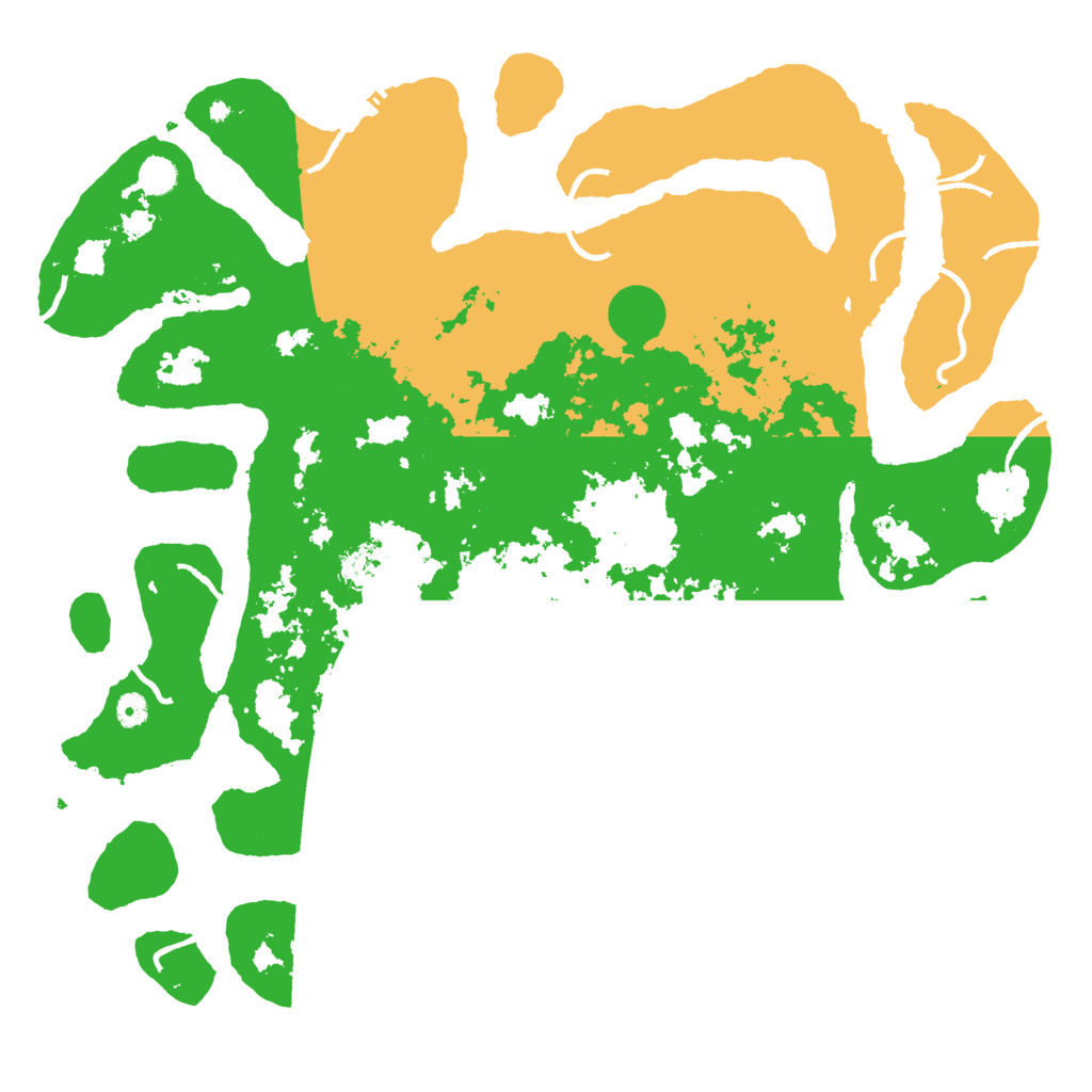 Biome Rust Map: Procedural Map, Size: 5000, Seed: 7777777