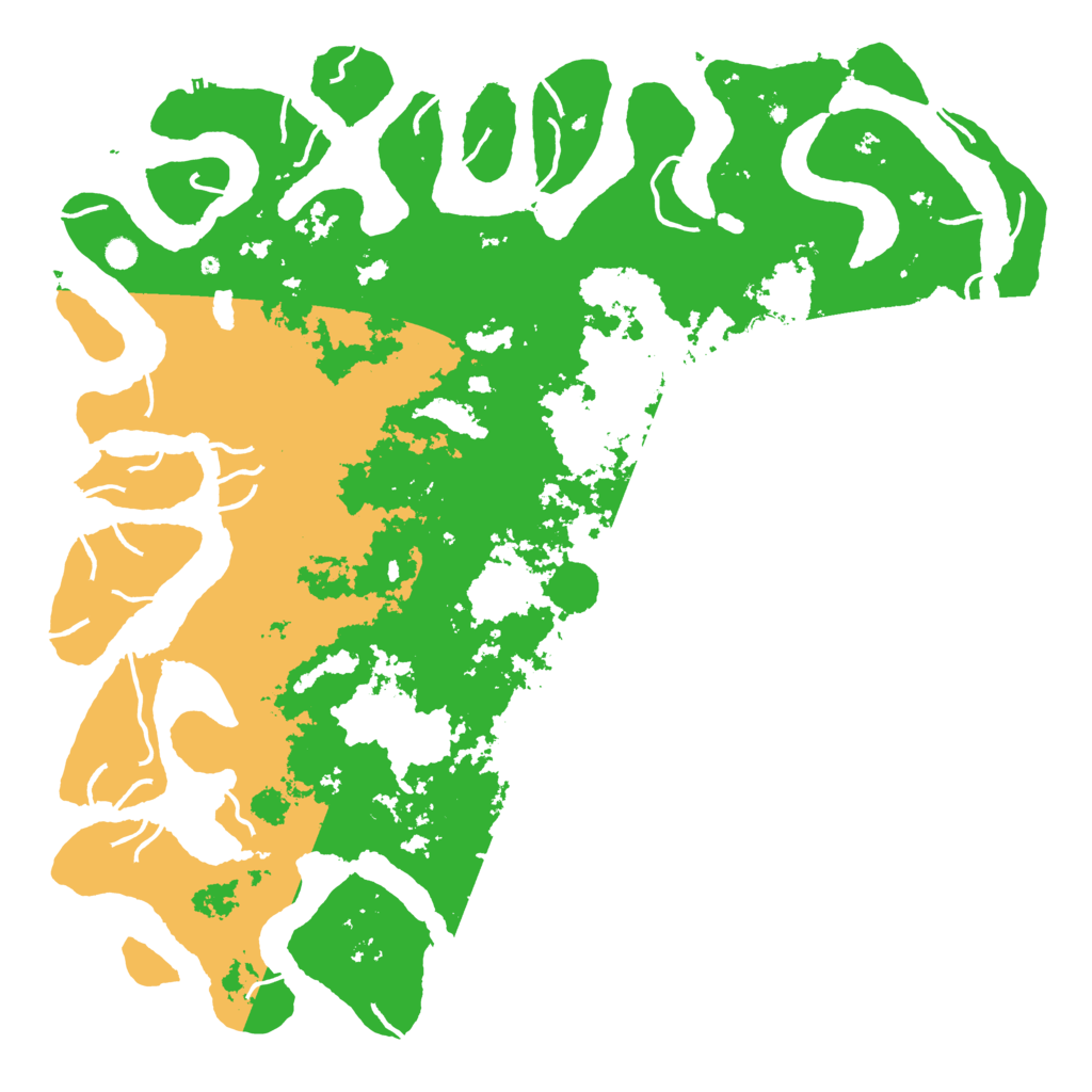 Biome Rust Map: Procedural Map, Size: 6000, Seed: 1417561884