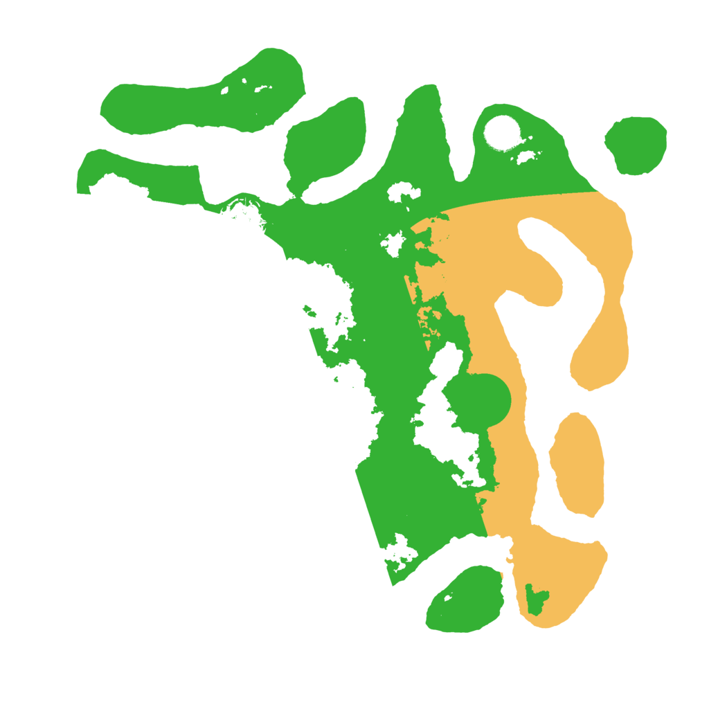 Biome Rust Map: Barren, Size: 3500, Seed: 4945509