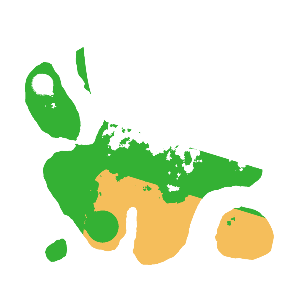 Biome Rust Map: Barren, Size: 2500, Seed: 1235123