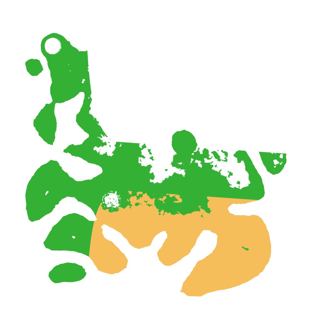 Biome Rust Map: Barren, Size: 3500, Seed: 2395990